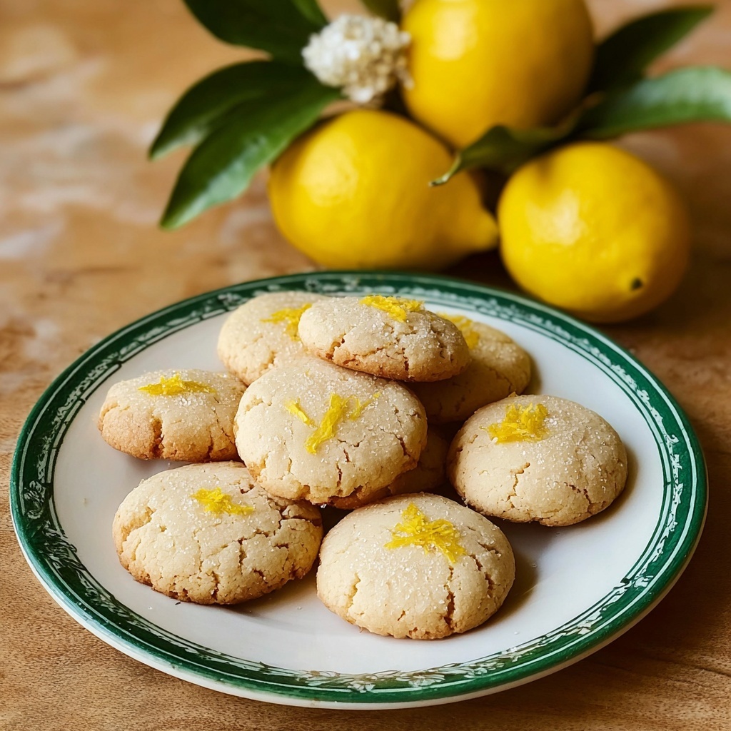 Cookies with Limoncello Glaze Recipe - Recipe Image