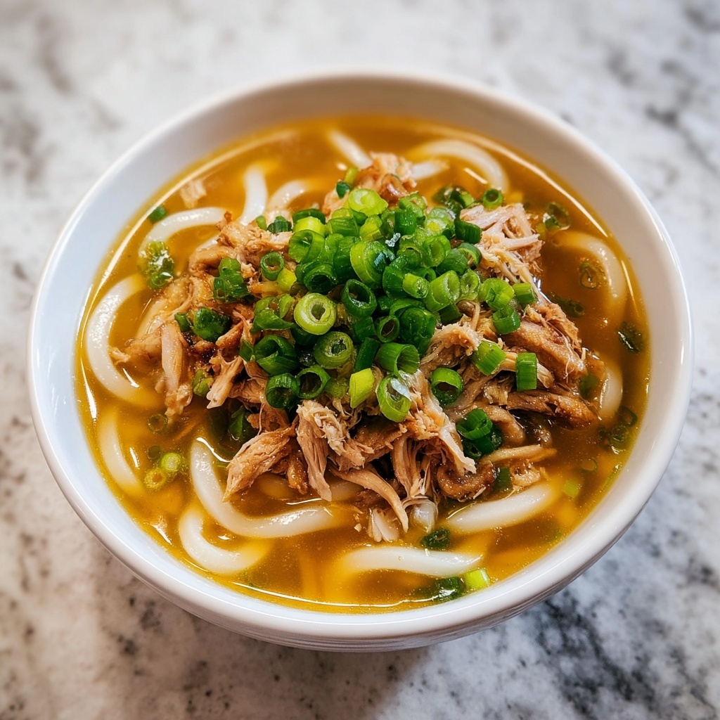 Chicken Udon Soup Recipe - Recipe Image