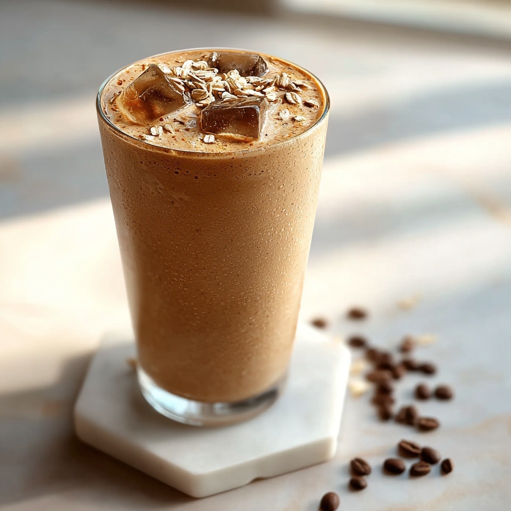 Creamy Coffee Smoothie Without Banana Recipe - Recipe Image