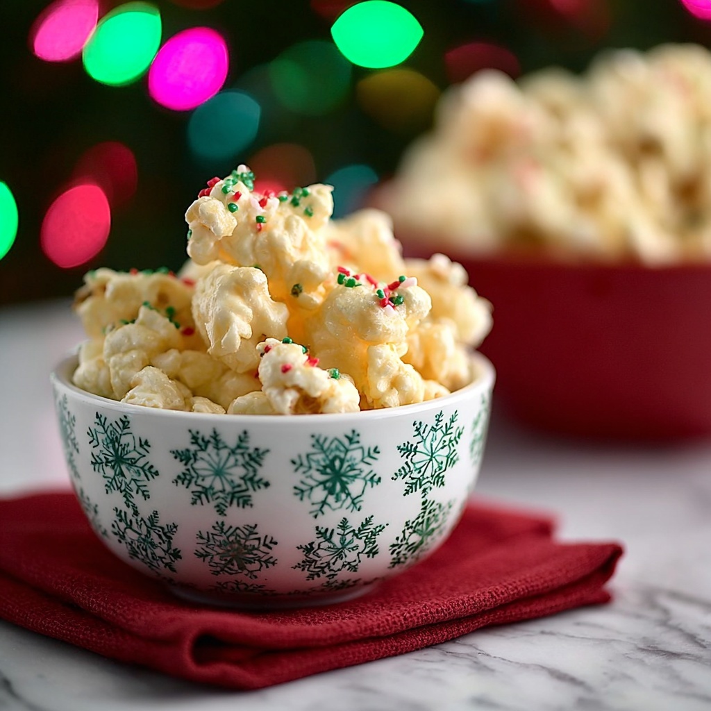 Candied Puff Corn (Christmas Crack) Recipe - Recipe Image