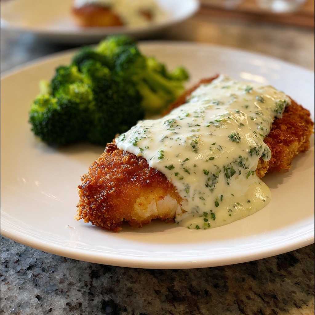 Chicken in Basil Cream Sauce Recipe - Recipe Image