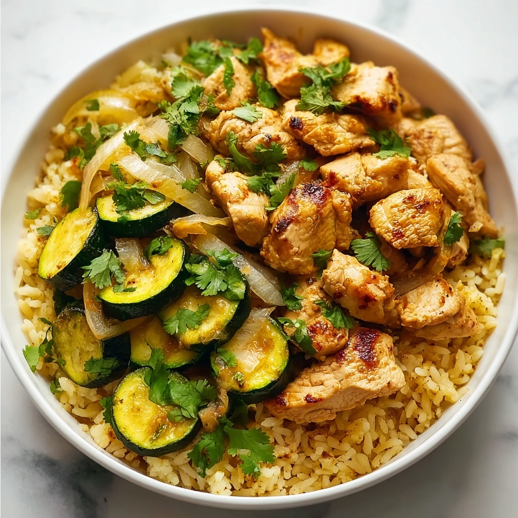 Easy Baked Chicken and Zucchini Recipe - Recipe Image