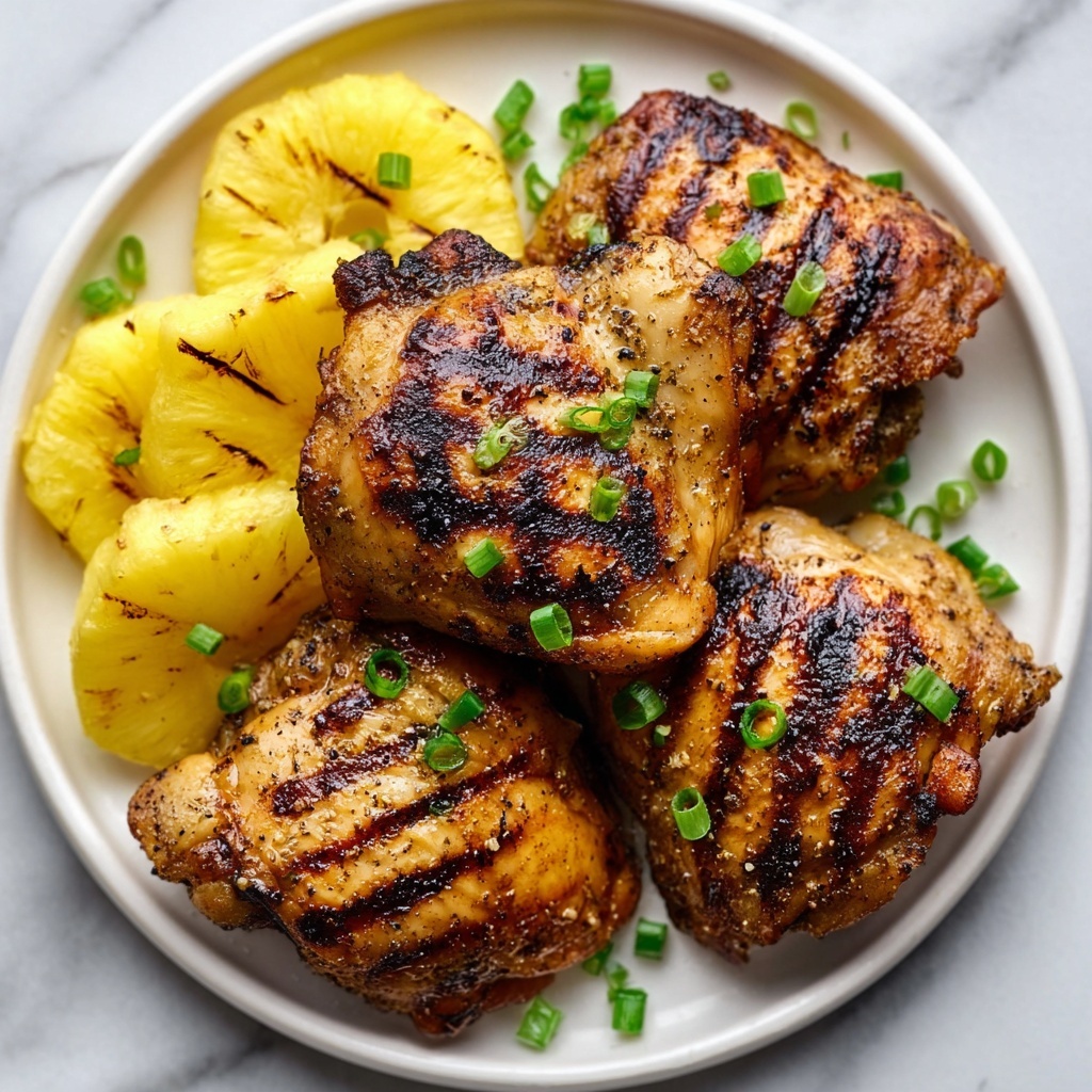 Hawaiian Grilled Teriyaki Chicken Recipe - Recipe Image