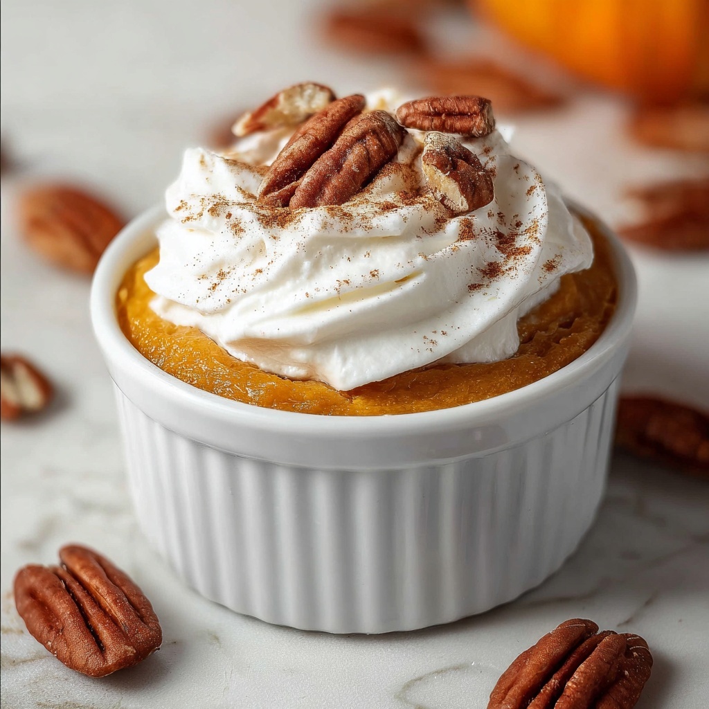 Microwave Pumpkin Cheesecake Recipe - Recipe Image