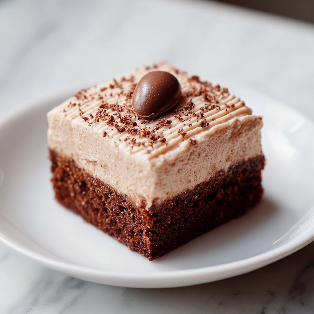 Coffee Brownies with Mocha Frosting Recipe - Recipe Image