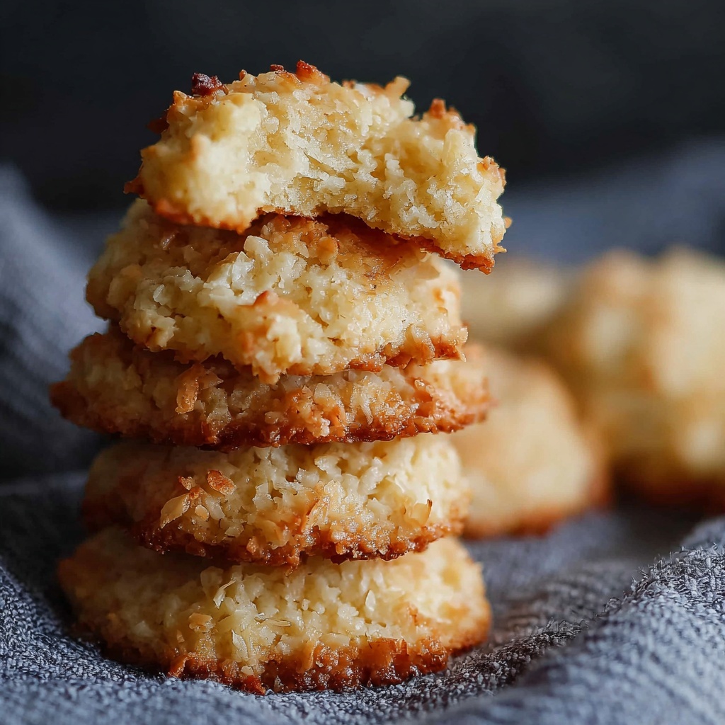 Coconut Cream Cheese Cookies Recipe - Recipe Image