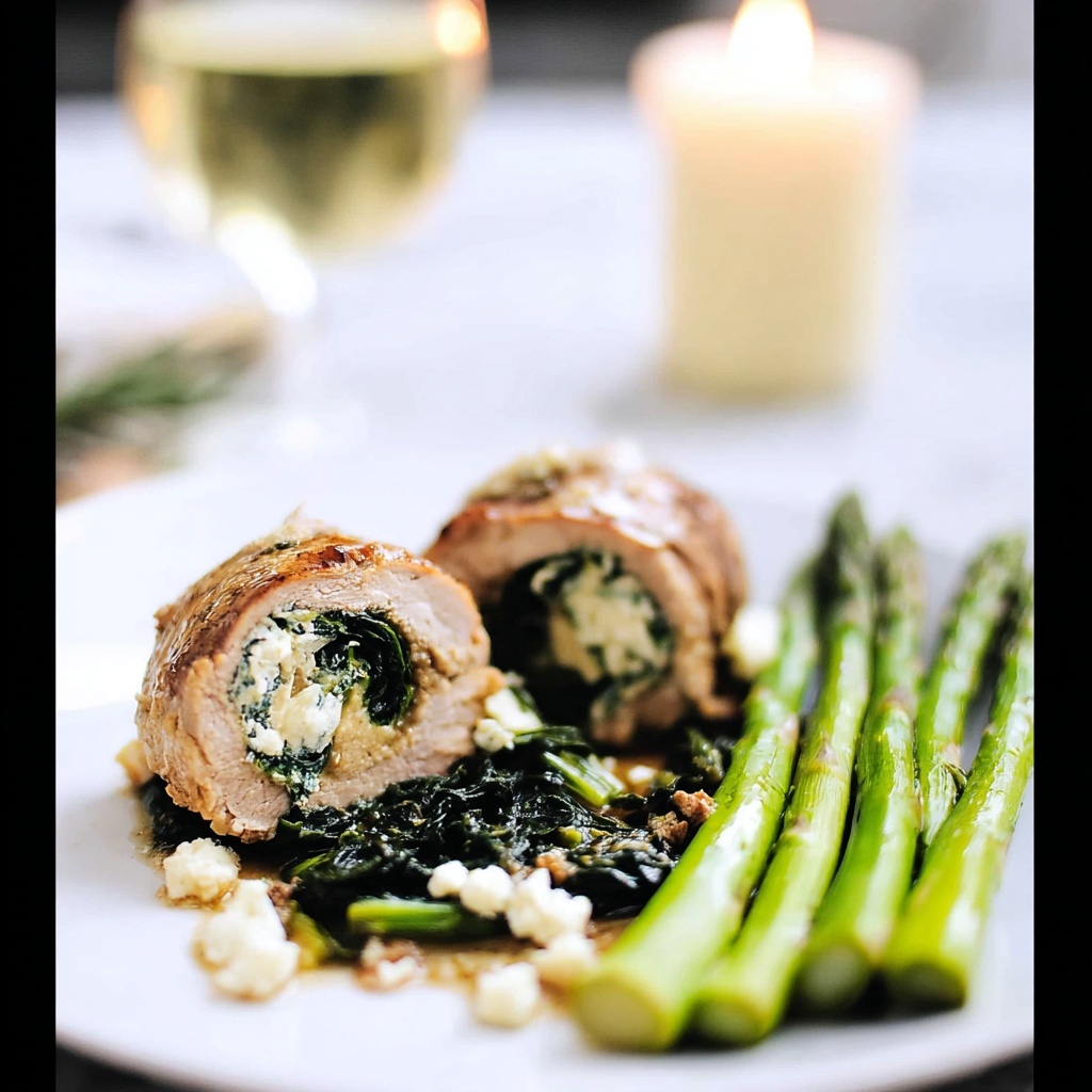 Spinach & Feta Chicken Rollups Recipe - Recipe Image