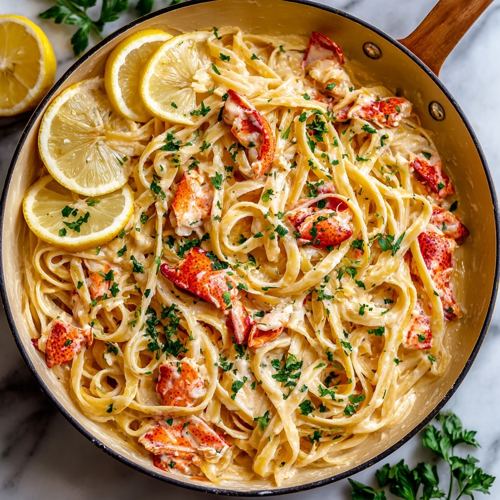 Lobster Alfredo Recipe - Recipe Image