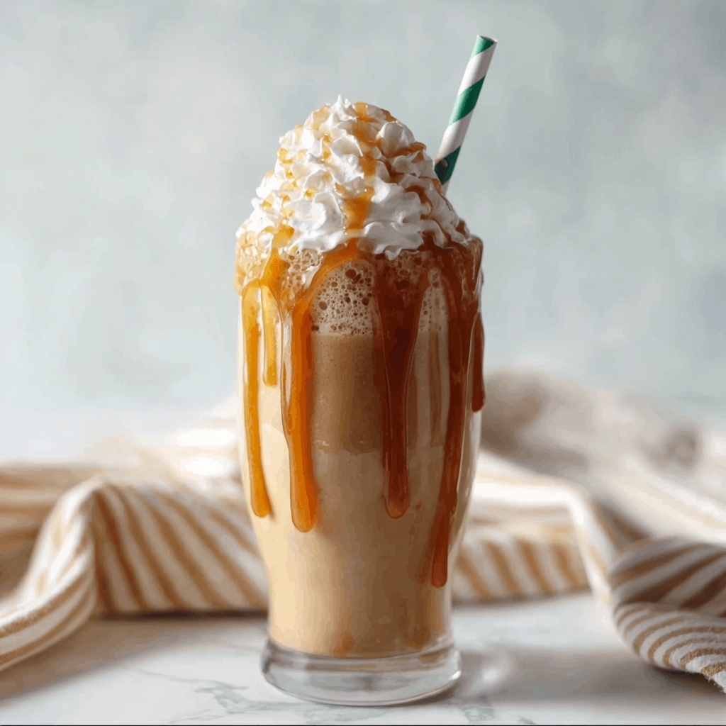 Caramel Frappe Recipe - Recipe Image