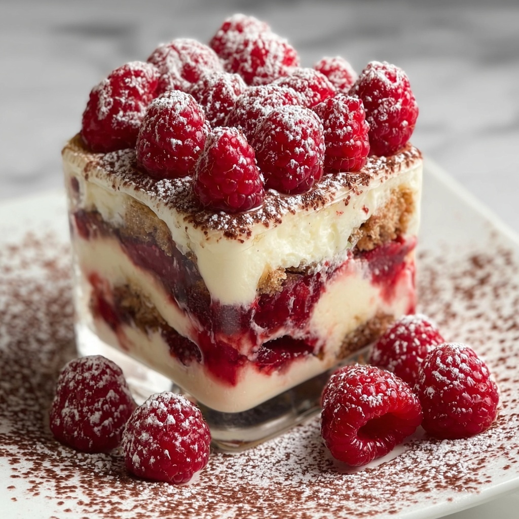 Delectable Raspberry Tiramisu Delight Recipe - Recipe Image