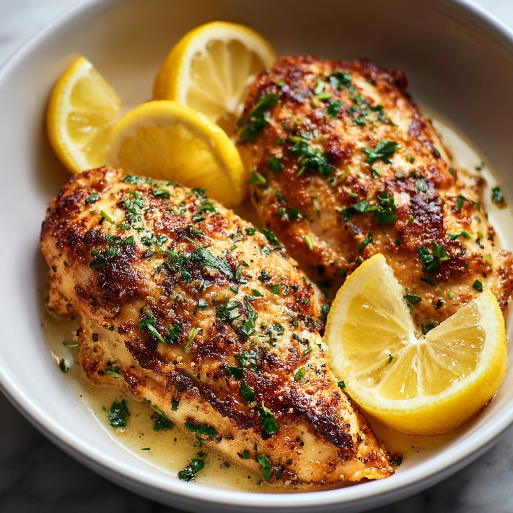 Easy Lemon Garlic Chicken Recipe - Recipe Image