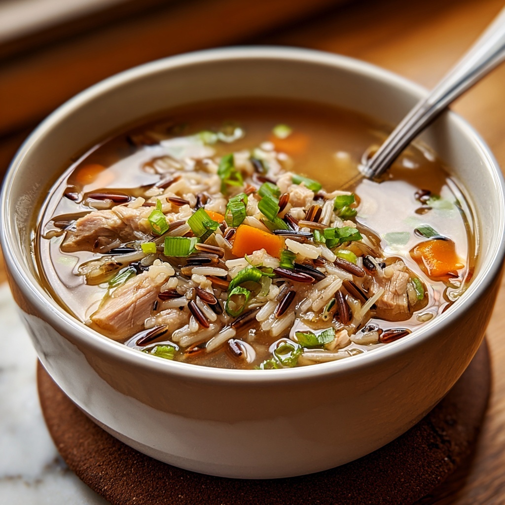 Chicken & Wild Rice Soup Recipe - Recipe Image