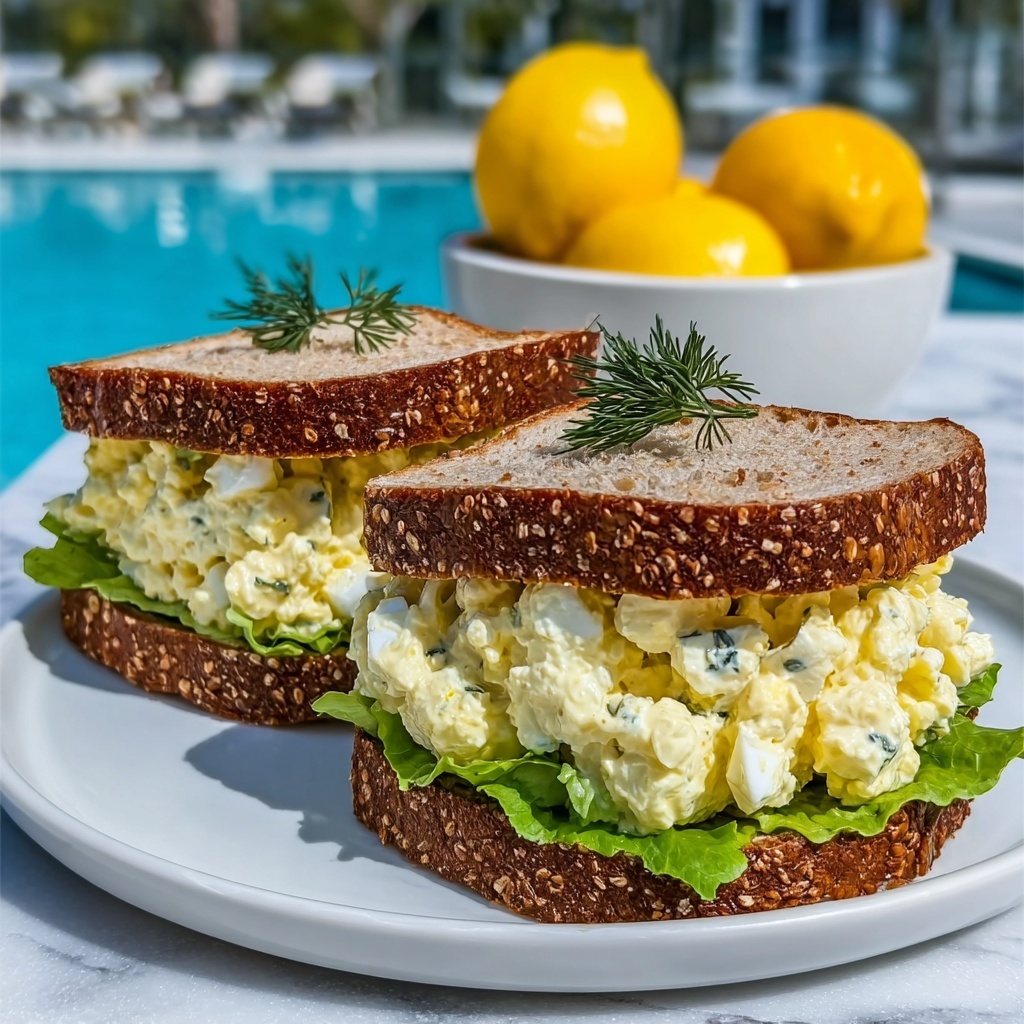 Quick 10-Minute Egg Salad Sandwich - Recipe Image