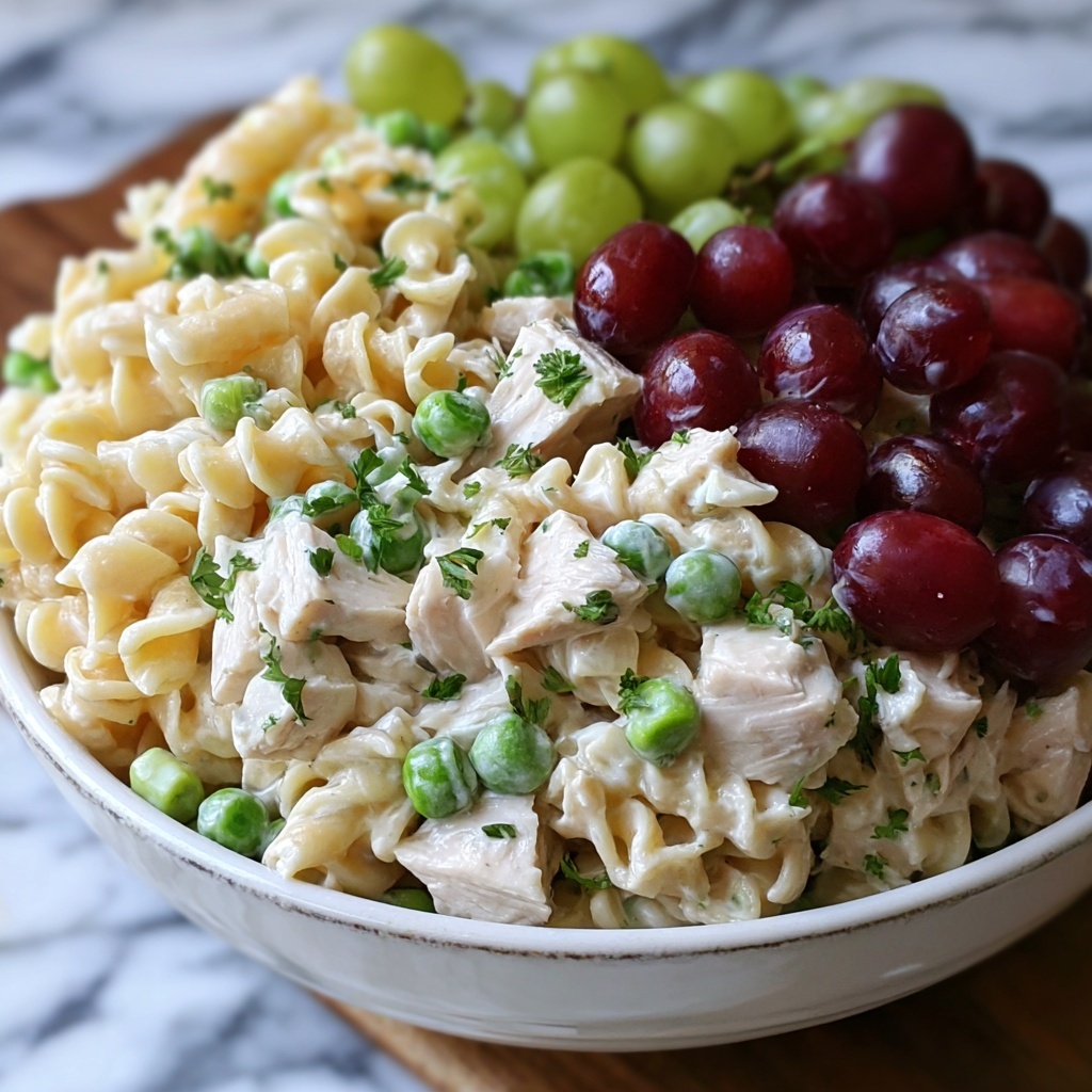 Crispy Waldorf Chicken Pasta Salad for Summer Bliss - Recipe Image