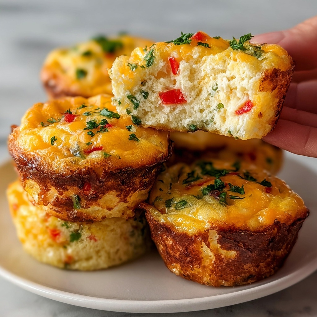 Cheesy Protein Egg Muffins Recipe - Recipe Image