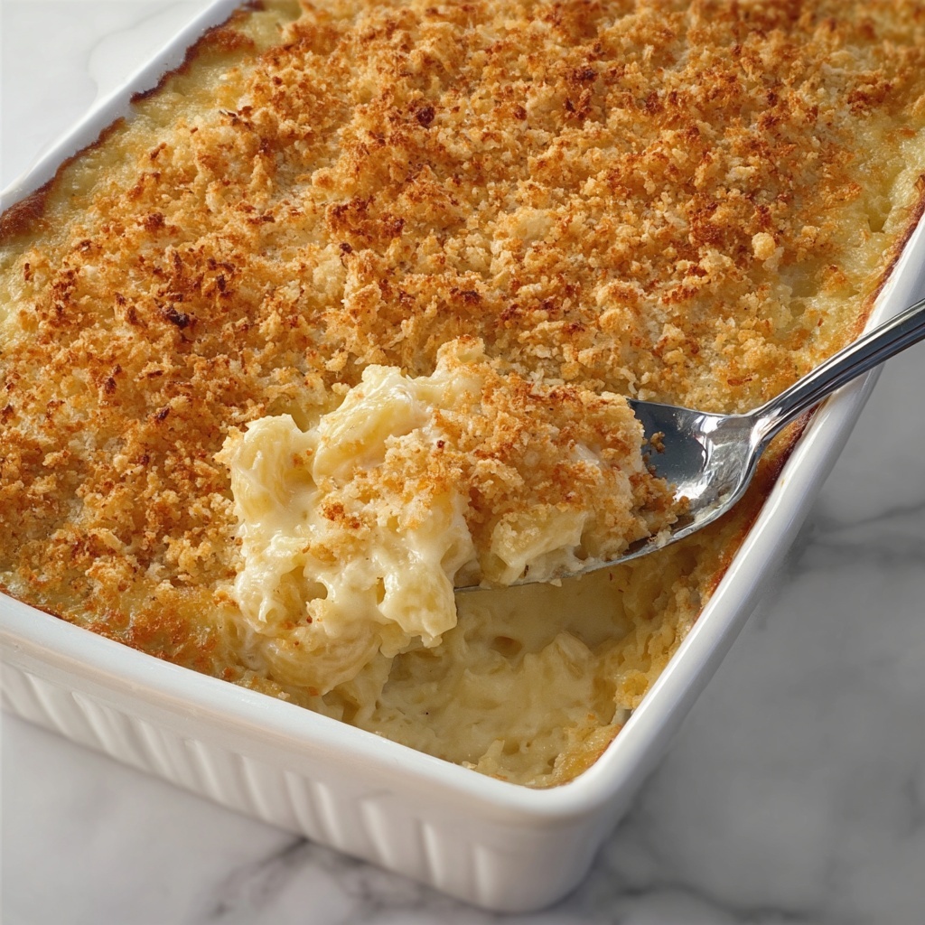 Baked Mac and Cheese with Cheez-It Crust Recipe - Recipe Image