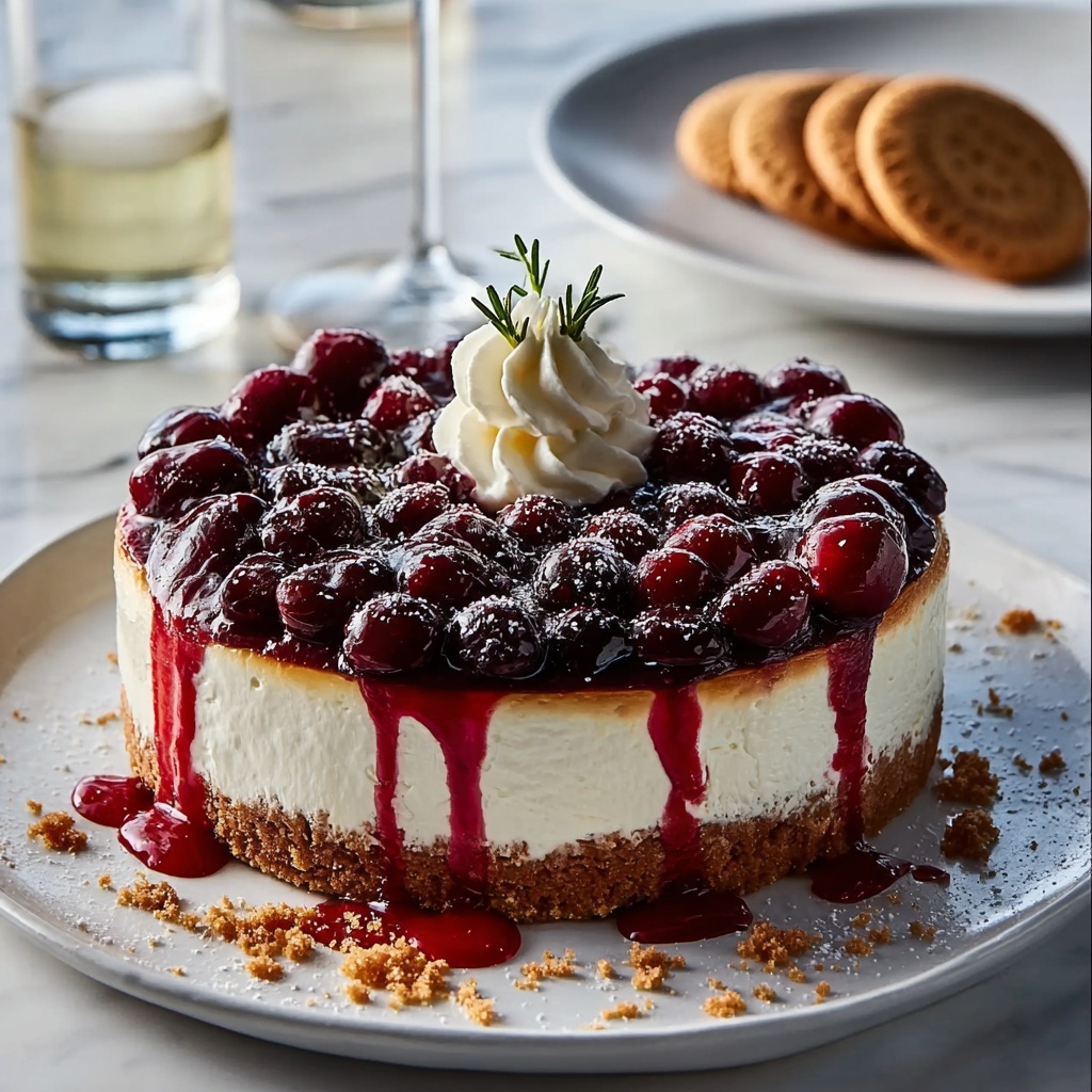 Cranberry White Chocolate Tart Recipe - Recipe Image