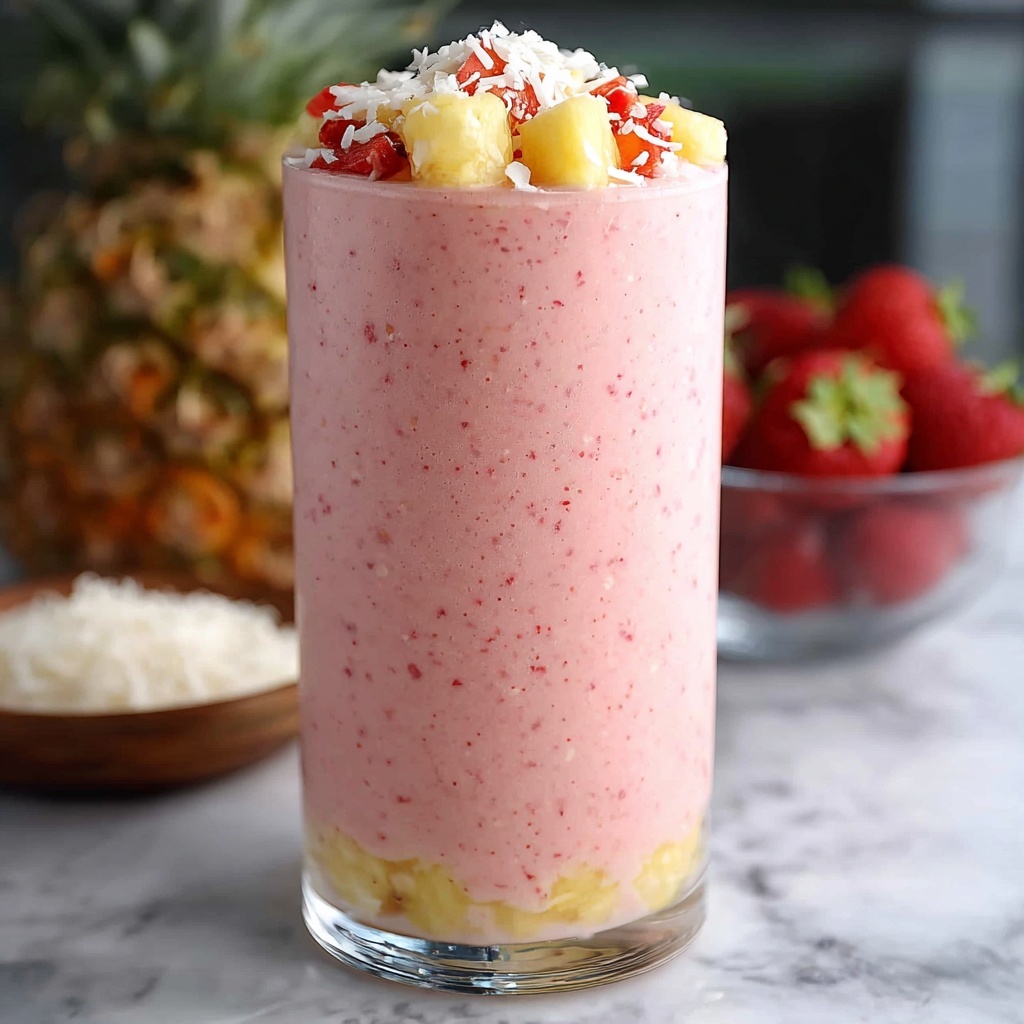 Bahama Mama Tropical Smoothie Recipe - Recipe Image