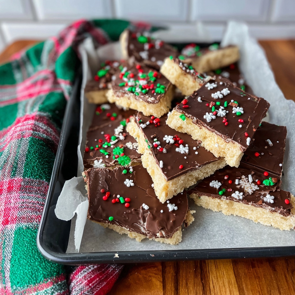 Christmas Crack (Cracker Toffee) Recipe - Recipe Image