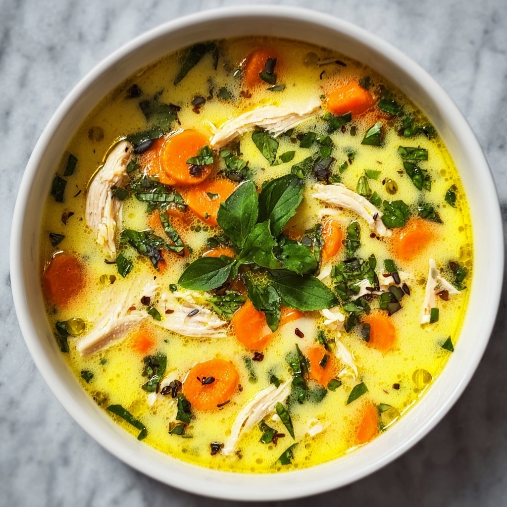 Healing Anti-Inflammatory Turmeric Chicken Soup Recipe - Recipe Image