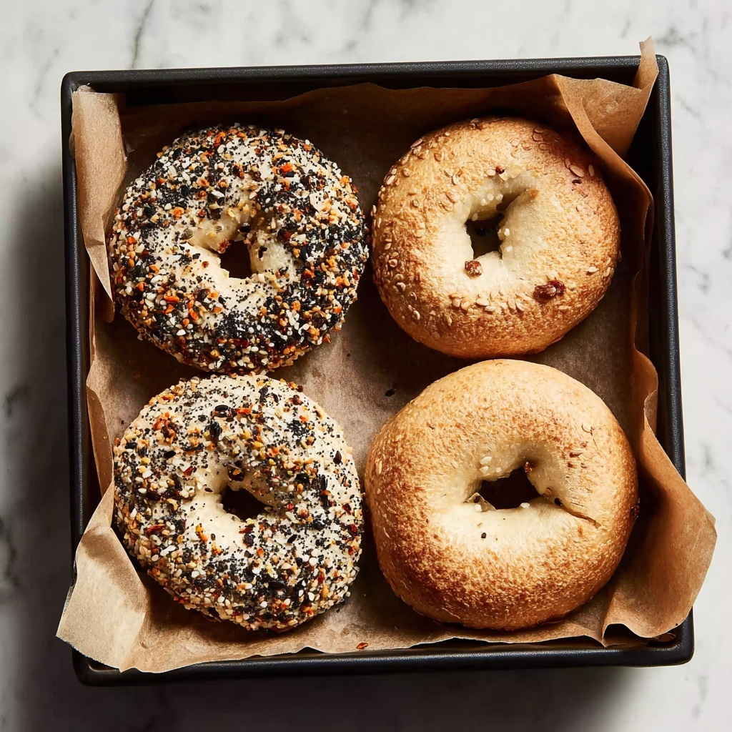 Protein Cottage Cheese Bagels in the Air Fryer Recipe - Recipe Image
