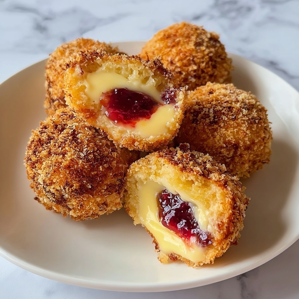 Crunch Cheesecake Bites with Strawberry Crunch Topping Recipe - Recipe Image