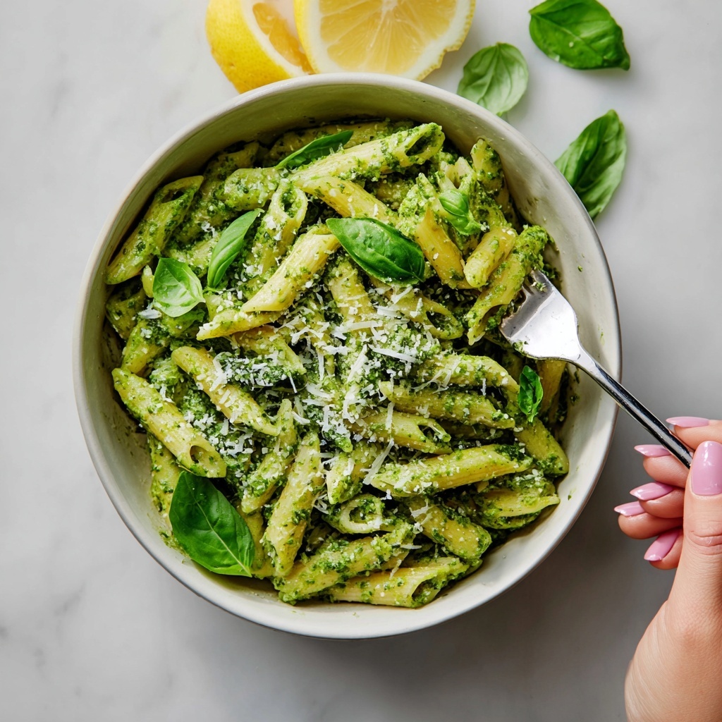 Pesto Pasta Recipe - Recipe Image
