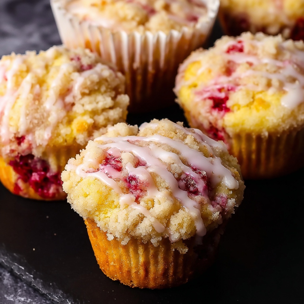 Raspberry Streusel Muffins Recipe - Recipe Image
