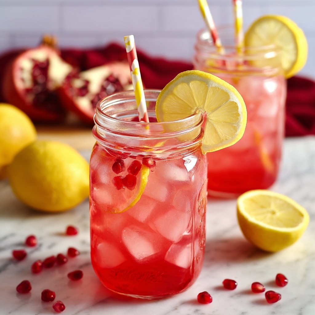 Pomegranate Lemonade Recipe - Recipe Image
