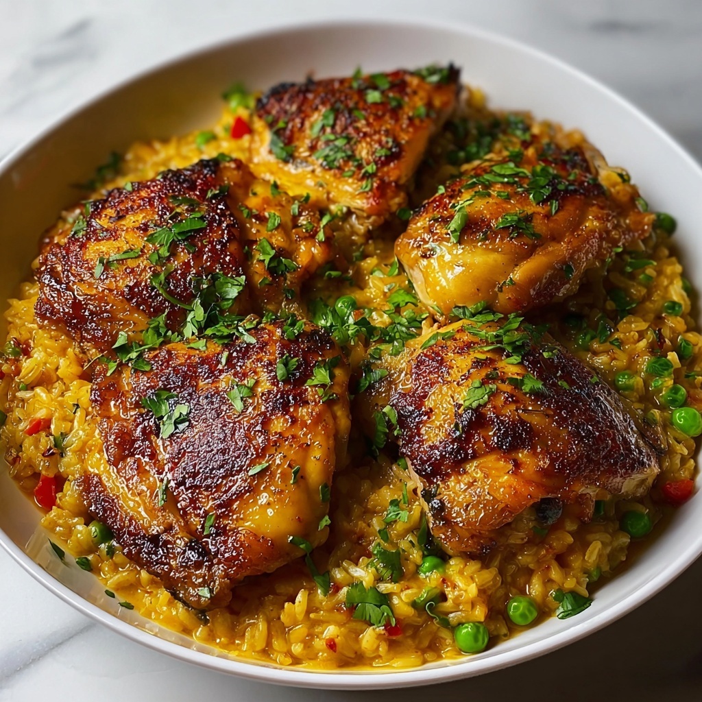 One-Pot Chicken and Rice Recipe - Recipe Image