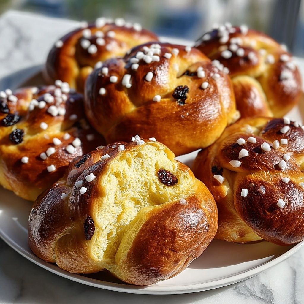 St. Lucia Saffron Buns Recipe - Recipe Image