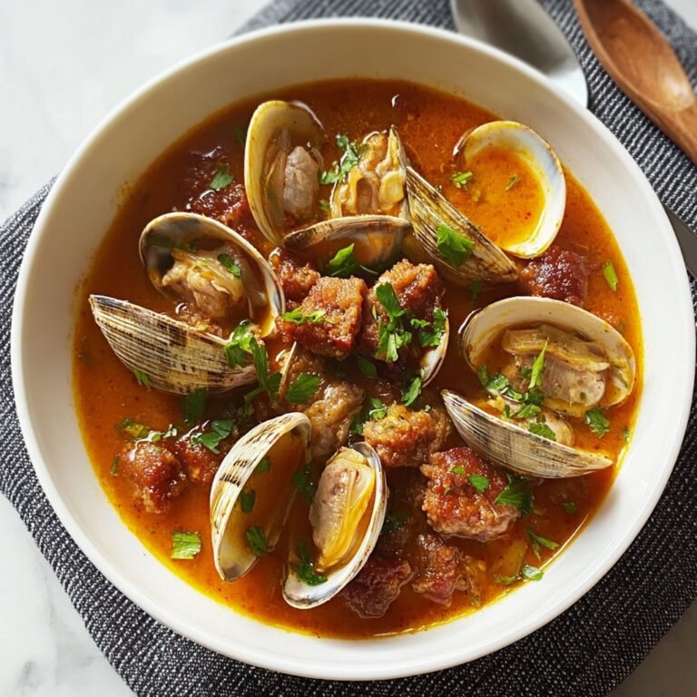 Chorizo & Clam Bone Broth Stew Recipe