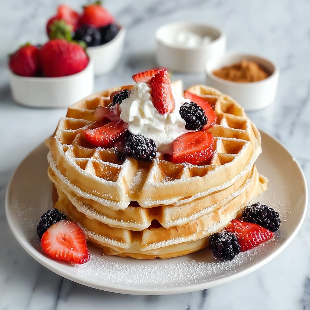 Healthy Protein Waffles in Just 10 Minutes Recipe - Recipe Image