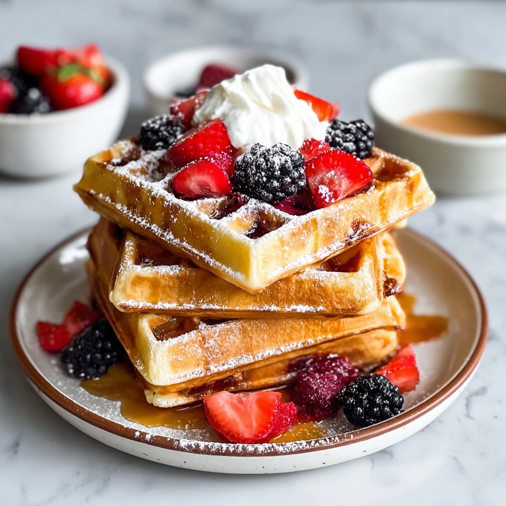Healthy Protein Waffles in 10 Minutes Recipe - Recipe Image