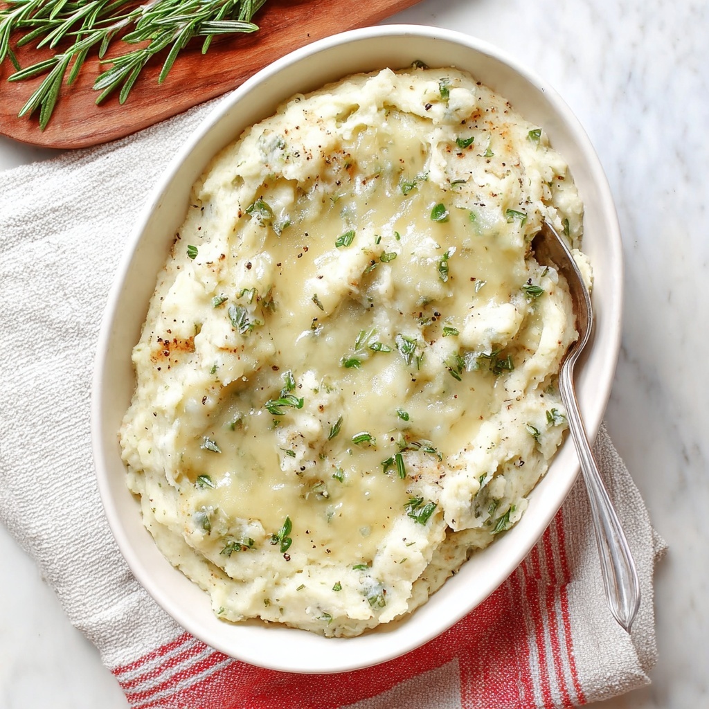 Blue Cheese Mashed Potatoes Recipe - Recipe Image