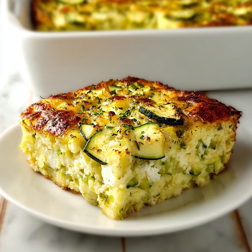 Simple Zucchini Dill Casserole Recipe - Recipe Image