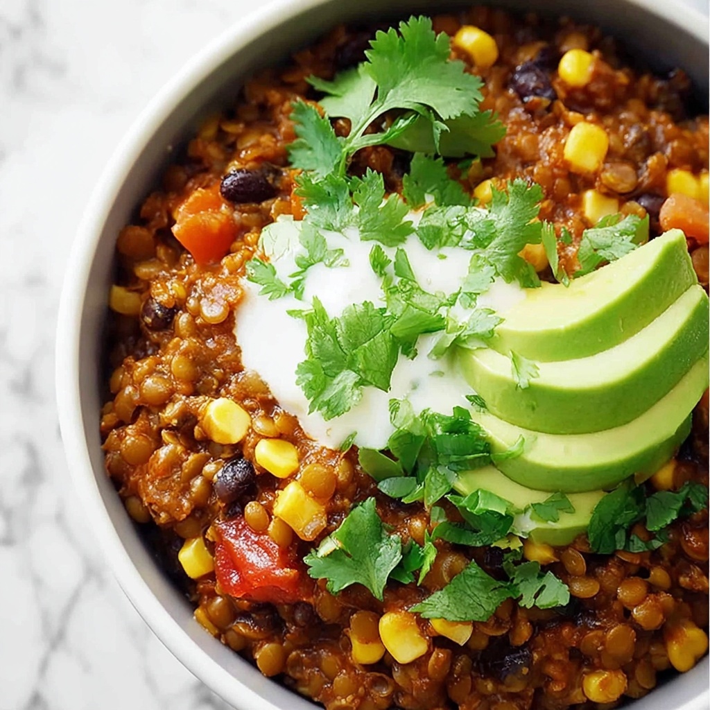 Vegetarian Mexican Lentils for Comforting Dinners Recipe - Recipe Image