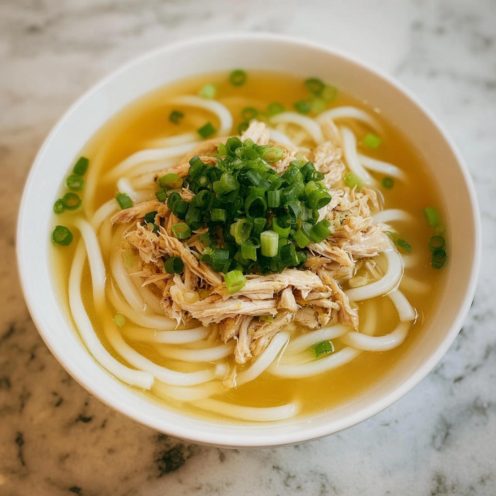 Chicken Udon Soup Recipe - Recipe Image