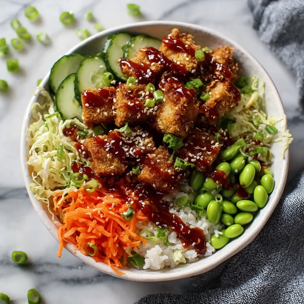 Crispy Coconut Crusted Tofu Bowl Recipe - Recipe Image