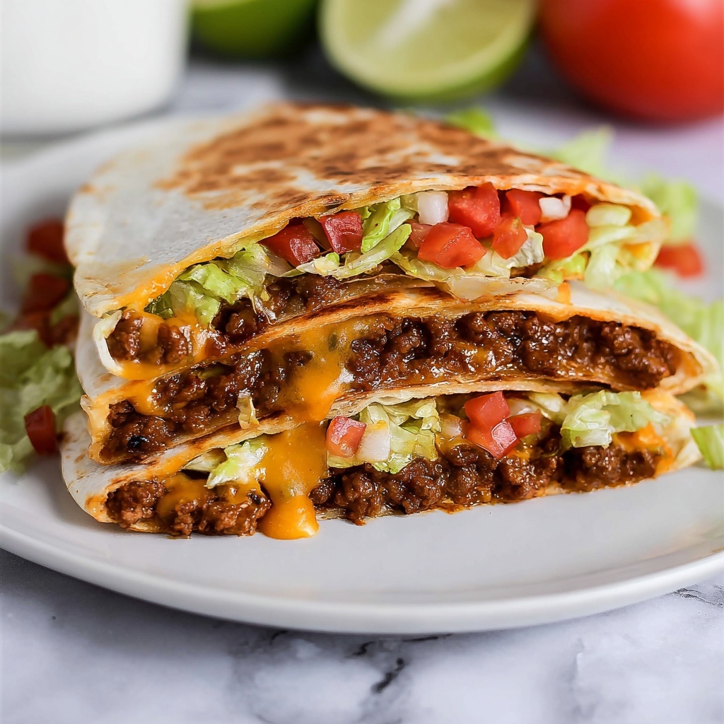 Copycat Crunchwrap Supreme Recipe - Recipe Image